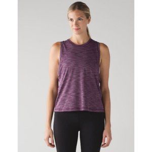 Lululemon Cardio Squad Tank II - Heathered Plum